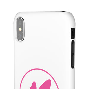 Phone Snap Case, Glossy or Matte White Finish (All iPhone & Samsung Galaxy Models)