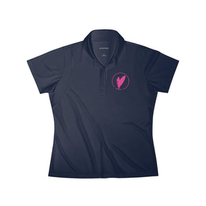 Athletic Jersey Polo Shirt, Black or Navy Blue (All Sizes)