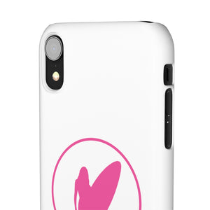 Phone Snap Case, Glossy or Matte White Finish (All iPhone & Samsung Galaxy Models)