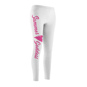 White Casual Leggings (All Sizes)