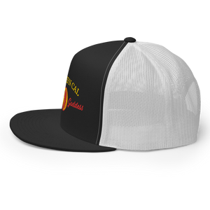 "Southern Cal" Embroidered Mesh Snapback Trucker Hat, Multiple Colors (Adjustable Size)