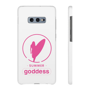 Phone Snap Case, Glossy or Matte White Finish (All iPhone & Samsung Galaxy Models)