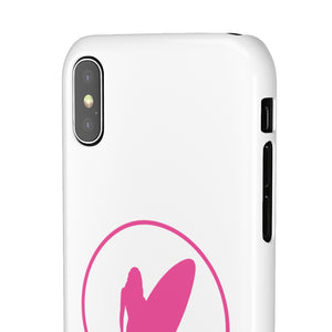 Phone Snap Case, Glossy or Matte White Finish (All iPhone & Samsung Galaxy Models)