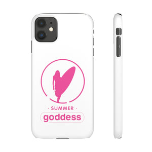 Phone Snap Case, Glossy or Matte White Finish (All iPhone & Samsung Galaxy Models)