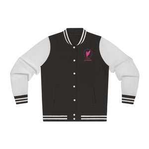 Two-Tone Varsity Jacket, Black or Navy Blue (All Sizes)