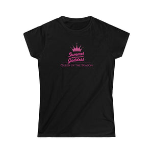 "Queen of the Season" Softstyle Fitted Tee, Various Colors (All Sizes)