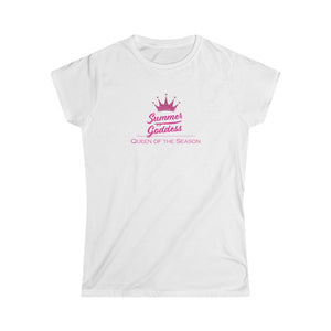 "Queen of the Season" Softstyle Fitted Tee, Various Colors (All Sizes)