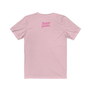 'Neon Surfer' Jersey Cotton Short Sleeve Tee, White or Pink (All Sizes)