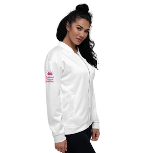 White Bomber Jacket (All Sizes)