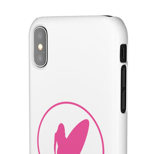 Phone Snap Case, Glossy or Matte White Finish (All iPhone & Samsung Galaxy Models)