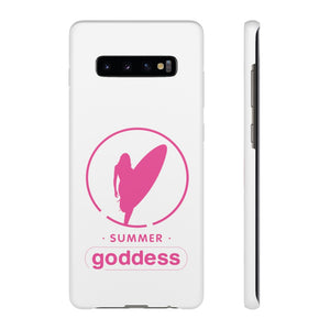 Phone Snap Case, Glossy or Matte White Finish (All iPhone & Samsung Galaxy Models)