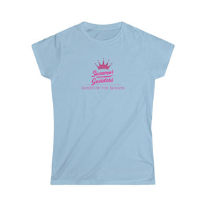 "Queen of the Season" Softstyle Fitted Tee, Various Colors (All Sizes)