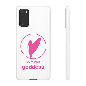 Phone Snap Case, Glossy or Matte White Finish (All iPhone & Samsung Galaxy Models)