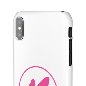 Phone Snap Case, Glossy or Matte White Finish (All iPhone & Samsung Galaxy Models)