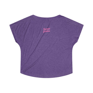 'Mermaid' Tri-Blend Dolman Casual Tee, Various Colors (All Sizes)