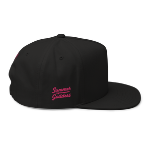 'Sunbather' Embroidered Premium Twill Snapback Hat, Multiple Colors (Adjustable Size)