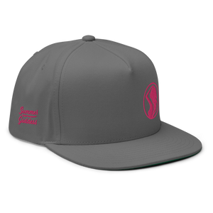 'Sunbather' Embroidered Premium Twill Snapback Hat, Multiple Colors (Adjustable Size)