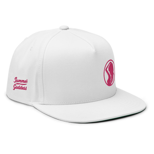 'Sunbather' Embroidered Premium Twill Snapback Hat, Multiple Colors (Adjustable Size)