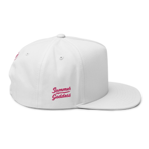 'Sunbather' Embroidered Premium Twill Snapback Hat, Multiple Colors (Adjustable Size)