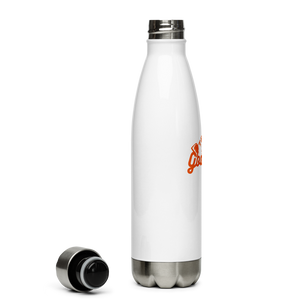 "Texas Goddess" Stainless Steel Insulated Water Bottle, White (17 Oz.)